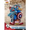 Beast Kingdom Toys Giocattoli Beast Kingdom Marvel Comics D-Stage PVC Diorama Capitan America 16 cm