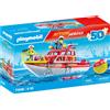 PLAYMOBIL 71598 - Barca antincendio degli eroi d'azione