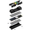 PNY 1TB PNY M.2 PCI-E NVMe Gen5 CS3150 HS RGB bl SSD al dettaglio