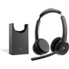 Cisco Headset 722 - Auricolare - On-Ear - Bluetooth - senza fili - Nero carbone - con base di ricarica - Cisco Webex