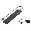 CONCEPTRONIC USB-Hub 7-Port 3.0 ->7x3.0 5Gbps m.Netz. sw