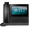 HP Poly Telefono multimediale aziendale Poly CCX 600 con Open SIP e PoE, telefono IP, nero, cornetta con cavo, 24 linee, LCD, 17,8 cm (7")