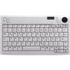 Contour Active Key AK-440-TU - Tastiera - con trackball - USB - QWERTZ - Tedesco - Grigio chiaro