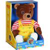 Gipsy Peluche parlante e musicale - Gipsy Toys - Orsetto marrone - Cantastorie - 28 cm - Marrone, giallo, rosso