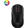 HP HyperX Pulsefire Haste 2 Mini/Ferro/Ottico/Destro/26.000 DPI/Wireless/Wireless/Nero