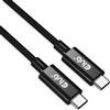 Club 3D Club3d CLUB3D Cavo bidirezionale USB4 Gen3x2 Type-C 8K60Hz o 4K120Hz, dati 40Gbps, PD 240W (48V/5A) EPR M/M 3m / 9,84ft