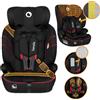 Lionelo Seggiolino auto Lionelo Levi i-Size da 15 mesi a 12 anni fino a 18 kg - Sporty Black