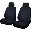 Cappa Seggiolino auto COMO nero/blu 2 pezzi