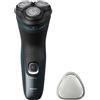 Philips Shaver 3000X Series X3052/00 Rasoio elettrico per uso bagnato e asciutto