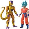 Banpresto Dragon Ball Super Dragon Stars Action Figures 2-Pack Battle Pack: Golden Frieza vs Super Saiyan Blue Goku 17 cm