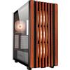 Sharkoon REBEL C70G RGB Full Tower Nero, Legno