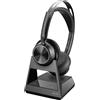 HP Poly Poly Voyager Focus 2 - Auricolare - On-Ear - Bluetooth - wireless, cablato - USB-C tramite adattatore Bluetooth - Nero - per Microsoft Teams