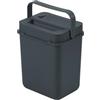 Müllex BOXX 5080.05, contenitore per compostaggio da 5 litri, in plastica antracite, con coperchio e maniglia
