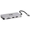 Eaton U442-DOCK8G-GG Eaton Tripplte Series USB-C Dock, Dual Display - 4K