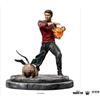 Iron Studios SHANG CHI E LA LEGGENDA DEI DIECI ANELLI - Statua di Shang Chi e Morris BDS 1/10