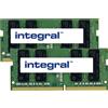 Integral 32GB (2X16GB) LAPTOP RAM MODULE KIT DDR4 2133MHZ PC4-17000 UNBUFFERED NON-ECC SO