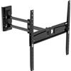 Meliconi FLATSTYLE FDR 400 Supporto TV da Parete da 40 a 65 Pollici Nero