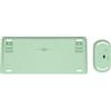 TRUST Trust Lyra tastiera Mouse incluso Ufficio RF Wireless + Bluetooth QWERTY US English Verde