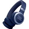 JBL Live 670 NC - Bluetooth On-Ear-Kopfhörer mit Noise-Cancelling, Blau