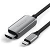 Satechi ST-YH8KCM adattatore grafico USB 7680 x 4320 Pixel Nero, Argento