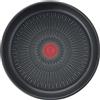 Tefal Padella antiaderente in acciaio inox/nero da 24 cm Tefal L9730402