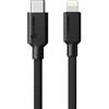 Alogic USB Kabel 2.0 USB-C St. --> Lightning St. 1m schwarz