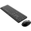 Philips Tastiera con mouse Philips SPT6407B/16 Nero Qwerty US