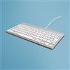 R-Go Tools Tastiera ergonomica AZERTY (FR) cablata R-Go Tools Compact Break, Bianco, RGOCOFRWDWH