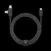 Native Union, cavo di ricarica 2-in-1 Universal Belt Duo Pro, nero