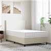 vidaXL Materasso pocket spring core medium firm 120x200 cm
