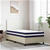 vidaXL Materasso pocket spring core medium firm 90x200 cm