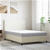 vidaXL Materasso pocket spring core medium 140x200 cm