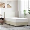 vidaXL Materasso a molle insacchettate con anima media 100x200 cm