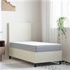 vidaXL Materasso per bambini a molle insacchettate medium 80x160 cm