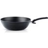 Fissler Adamant / padella wok in alluminio (Ø 30 cm, 5,2 litri) rivestita, padella asiatica grande, bordo alto, antiaderente - induzione
