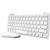Trust Lyra Wl Keyboard + Mouse White De (25075)