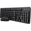 TRUST Trust TKM-360 tastiera Mouse incluso Ufficio RF Wireless QWERTZ Tedesco Nero