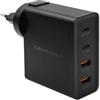 Qoltec GaN POWER PRO charger 2xUSB C, 2xUSB, 130W