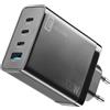 Cellularline Multipower Nano 100W Caricabatterie da viaggio a 4 porte GaN Nero