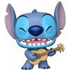 Funko Pop! Disney Stitch z Ukulele - Ekspozycyjna Figurki Winylowa 25 cm