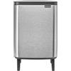 Brabantia BO Mülleimer HI 12 l Matt Steel Fingerprint Proof