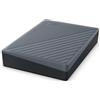 Western Digital WD My Passport WDBRMD0040BGY-WESN - Disco rigido - Crittografato - 4 TB - Esterno (portatile) - USB 3.2 Gen 1 - AES 256 bit - Grigio silicio