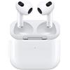 Apple AirPods (3a generazione) AirPods, True Wireless Stereo (TWS), chiamate/musica, 46,47 g, cuffie, bianco