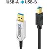 PureLink FX-I645-005 Cavo in fibra ottica USB 3.1 serie FiberX nero 5 m