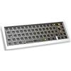 Ducky Outlaw 65 Gaming Keyboard Barebone - argento ANSI - Tastiera