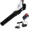 IKRA Soffiatore a batteria ICB 20 | 20 V | velocità variabile | silenzioso e leggero | incl. batteria da 2,0 Ah e caricabatteria