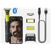 Philips OneBlade 360 with Connectivity QP4631 30 Rasoio elettrico Face and Body Verde Grigio