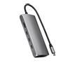 Satechi ST-P8KEM replicatore di porte e docking station per laptop Cablato USB 3.2 Gen 1 (3.1 Gen 1) Type-C Grigio