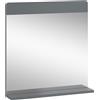 VICCO Specchio per il bagno Vicco Izan Grigio 60 x 62 cm, Model 41584