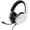 TRUST Trust GXT 490 FAYZO Cuffia cablata per moto USB Type-A Nero, Bianco